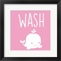 Framed Sea Creatures-Wash