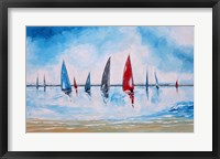 Boats II Framed Print