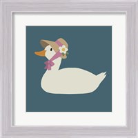 Framed Duck Family Mom