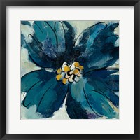 Inky Floral II Framed Print