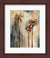 Framed 'Palm Trees I' border=