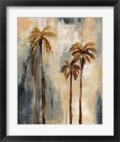 Framed 'Palm Trees I' border=