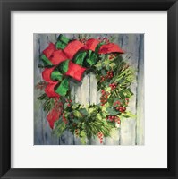 Framed Holiday Wreath