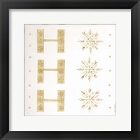 Ho Ho Ho Framed Print