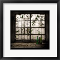 Framed Still-Life With Glass Bottle