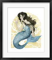 Deco Mermaid III Framed Print