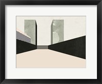 Graphic New York III Framed Print