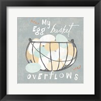 Framed Fresh Eggs III