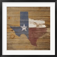 Framed Lone Star