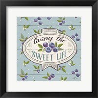 Framed 'Sweet Life VIII' border=