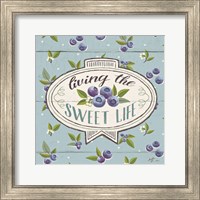 Framed 'Sweet Life VIII' border=