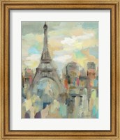 Framed 'Paris Impression' border=