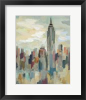 Framed 'New York Impression' border=