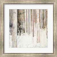 Framed 'Warm Winter Light II' border=