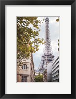 Framed Eiffel View II