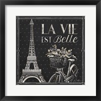 Framed Vive Paris VI