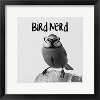 Bird Nerd - Blue Tit Framed Print