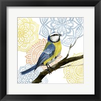 Framed 'Mandala Bird I' border=