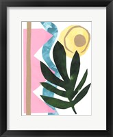 South Beach III Framed Print