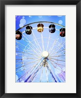 Framed Carnival Blues I