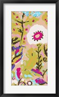 Pink Boho Floral II Framed Print