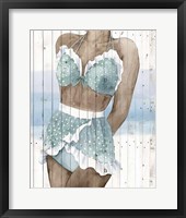 Framed Bygone Bathers I