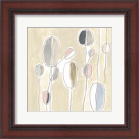 Framed 'String Garden III' border=