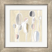 Framed 'String Garden III' border=