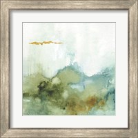 Framed 'My Greenhouse Abstract III' border=