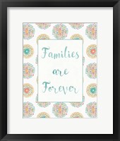 Framed Rainbow Seeds Families