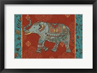 Framed Elephant Caravan IIM