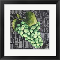 Framed Wine Grapes II