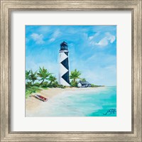 Framed 'Lighthouses IV' border=