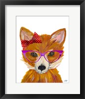 Framed Nerdy Fox