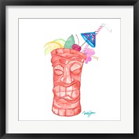 Tiki Bar Tonics I Framed Print