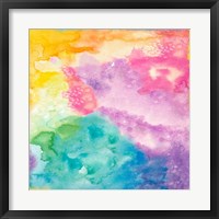 Framed Rainbow Watercolor
