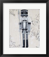 Framed Gray Nutcracker I