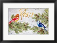 Holiday Peace Framed Print