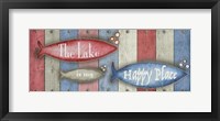 Lake Place I Framed Print