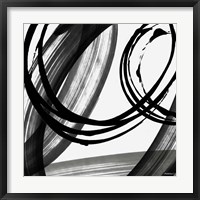 Framed Black and White Pop I