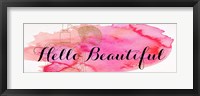 Beautiful and Gorgeous I Framed Print
