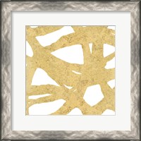 Framed 'Endless Circles Front Gold III' border=