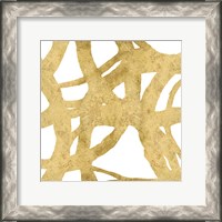 Framed 'Endless Circles Front Gold II' border=