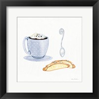 Coffee Break IX Framed Print