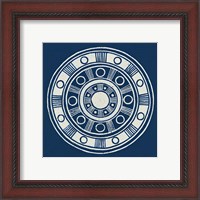 Framed 'Seville II Dark Blue FB' border=