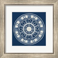 Framed 'Seville II Dark Blue FB' border=