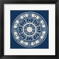 Seville II Dark Blue FB Framed Print