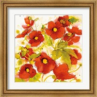 Framed 'Wild Meadow II' border=