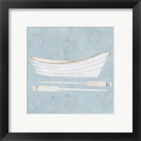 Framed 'Serene Seaside I' border=