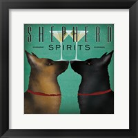 Framed Double Shepherd Martini